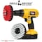 Drill Brush Power Scrubber By Useful Products 5 in W 5 in L Brush, Variety 5in-S-RW-H-DB - alternate 6